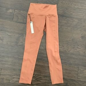 Morgan stewart sport leggings terracotta